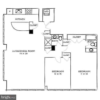 1815 John F. Kennedy Blvd Unit 2B-1906, Philadelphia, PA 19103