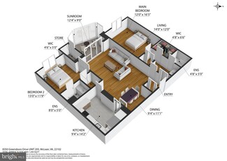 8350 Greensboro Dr Unit 205, McLean, VA 22102