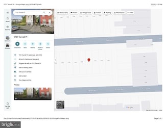 1731 Terrell Place, Baltimore, MD 21213