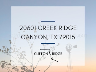 20601 Creek Ridge, Canyon, TX 79015