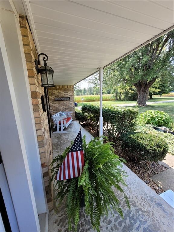 Inviting Front Porch