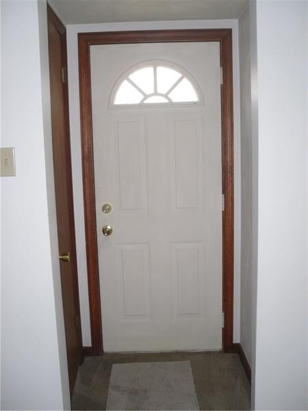Front Door and Coat closet