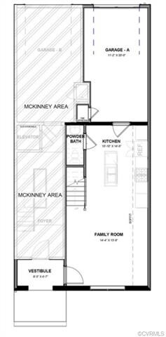 1st level of Arlington condo