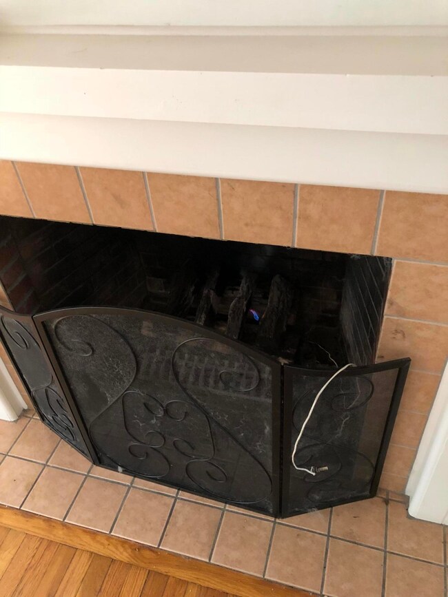 Fireplace in living room
