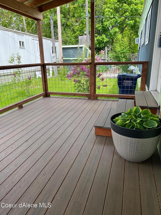 New deck