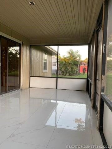 Sliding doors to screen porch