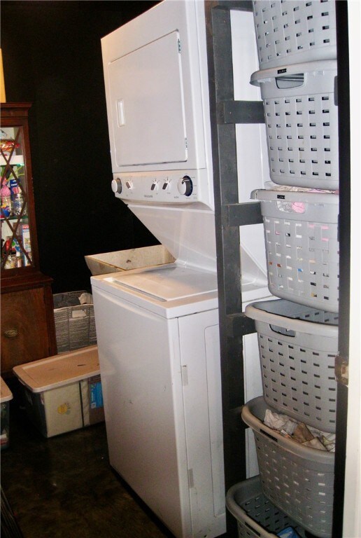 Laundry is just off the kitchen first floor