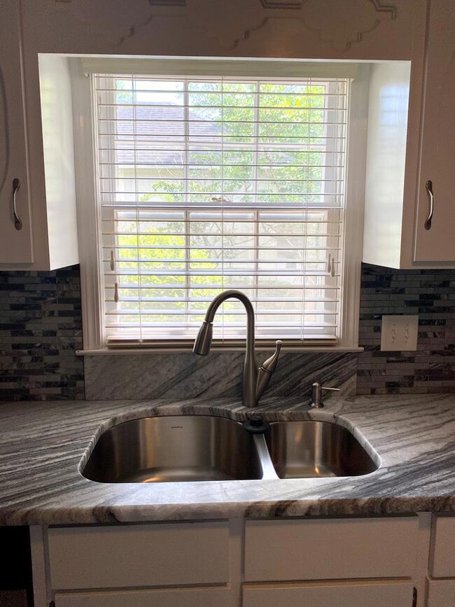 Bright kitchen with natural light