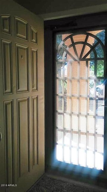 security door.