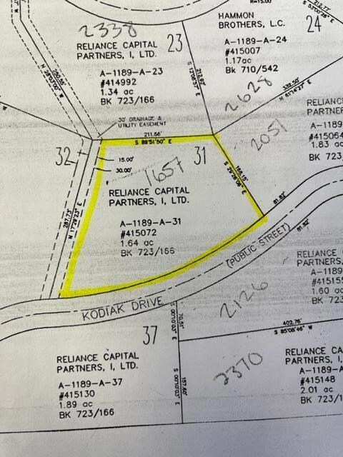 Lot 31 plat
