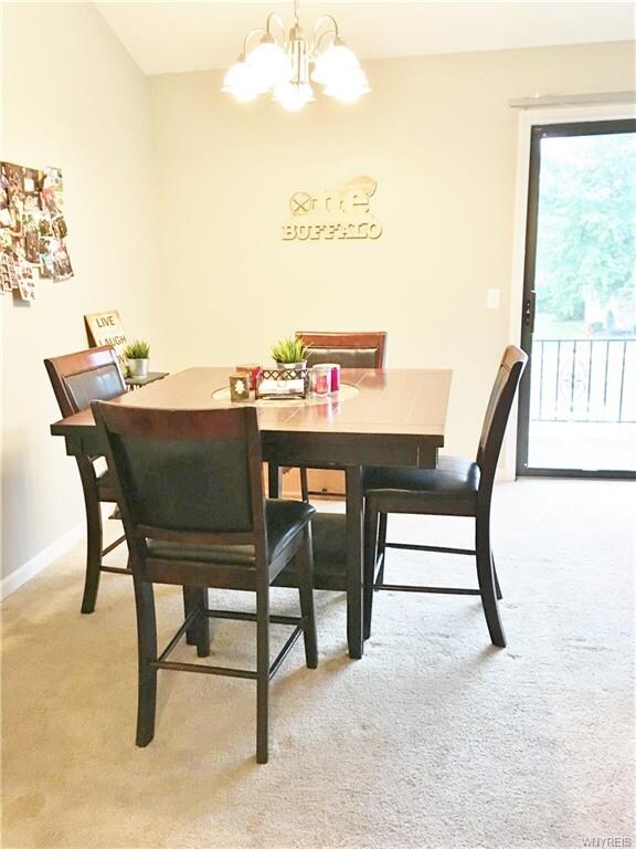 Large dining area