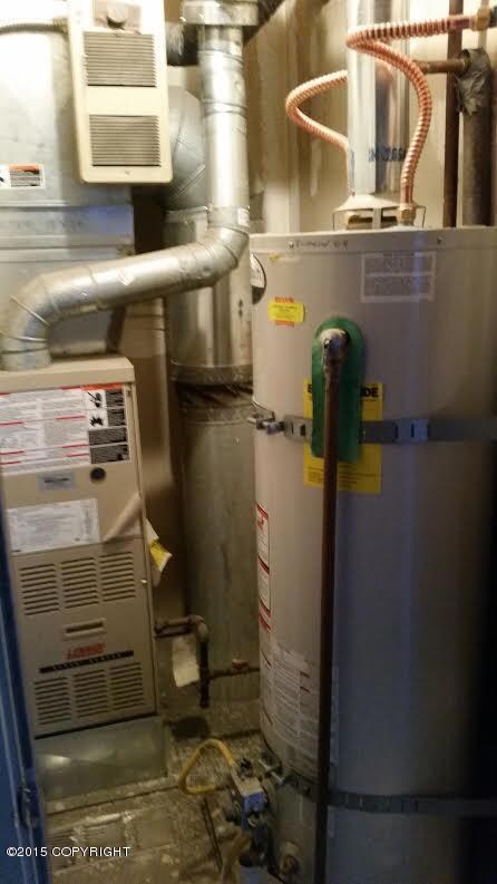 hot water heater and furnace