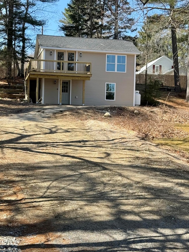 Chickadee Lane driveway side