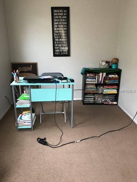 Front room used as an office