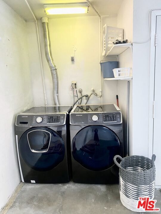 Laundry area