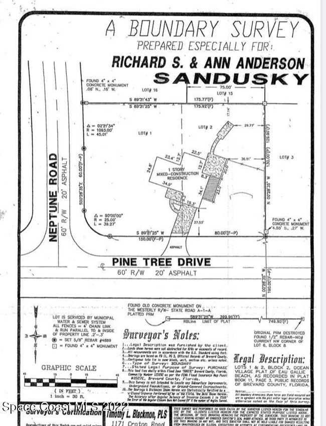 Survey of old home