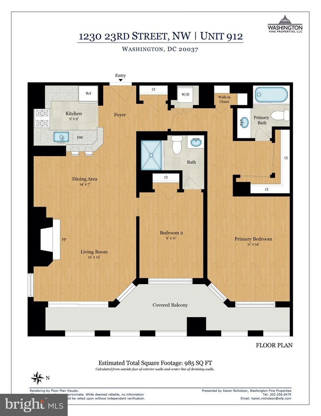 Metropolitan Condos unit 912, Washington, DC 20037 - photo 2