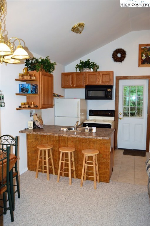 Upstairs kitchen