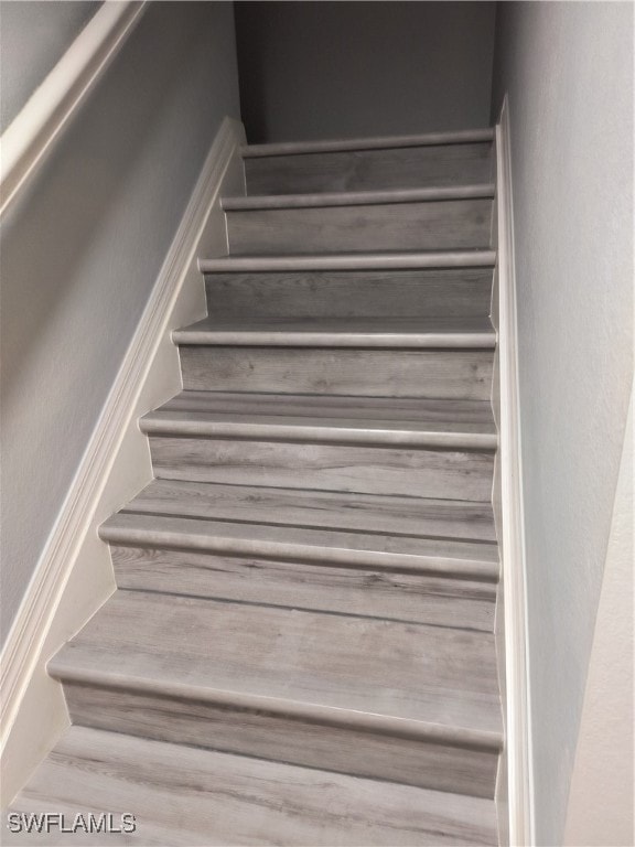 View of stairway