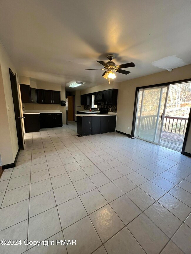 dining into kitchen