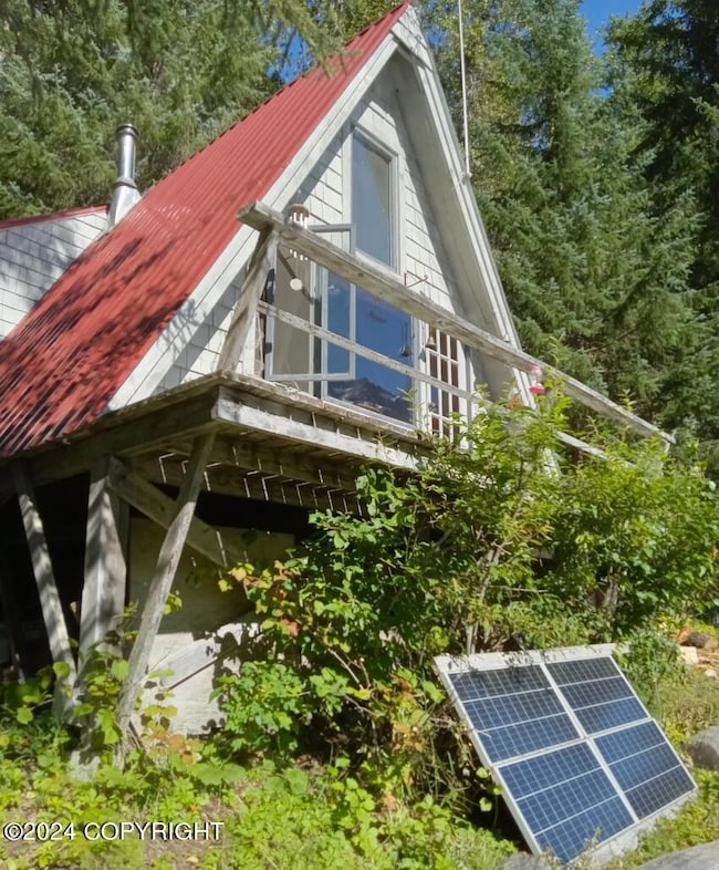 Front of cabin