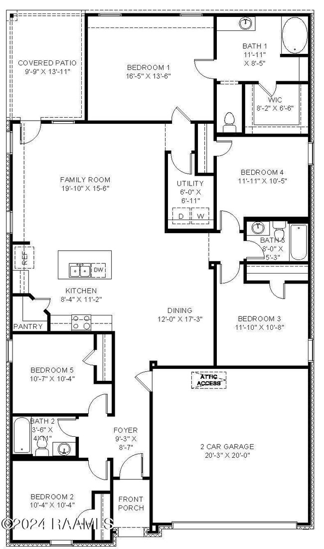 3402 Magnolia Lakes floor plan