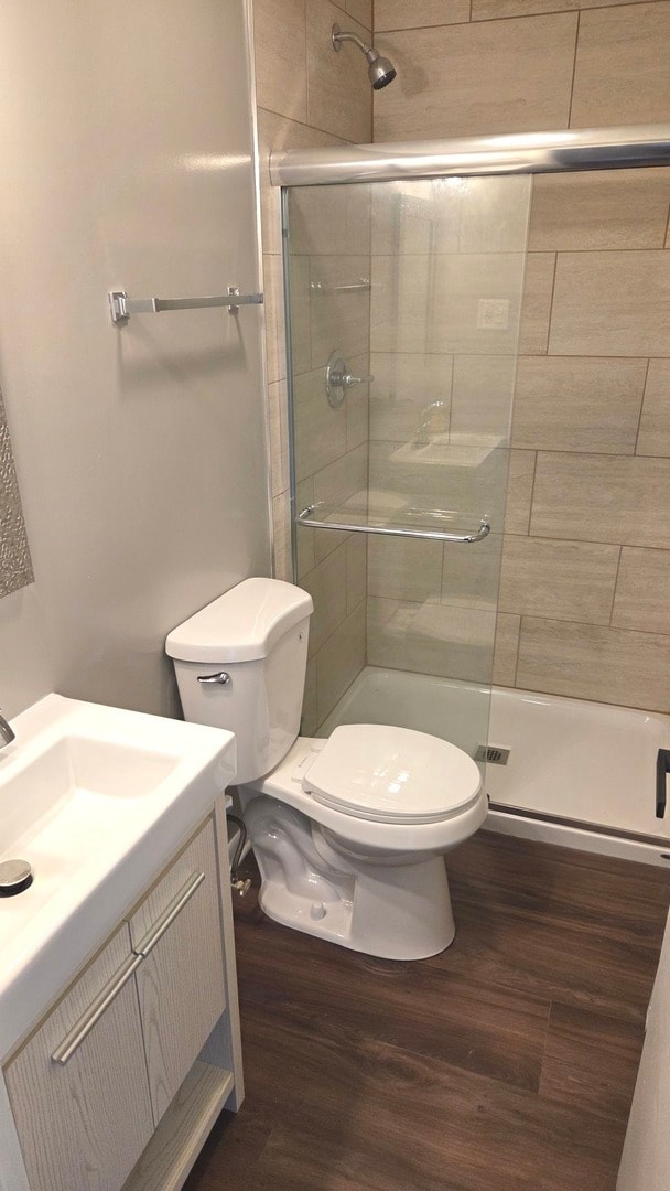 Main floor full bathroom has new shower, toilet, v