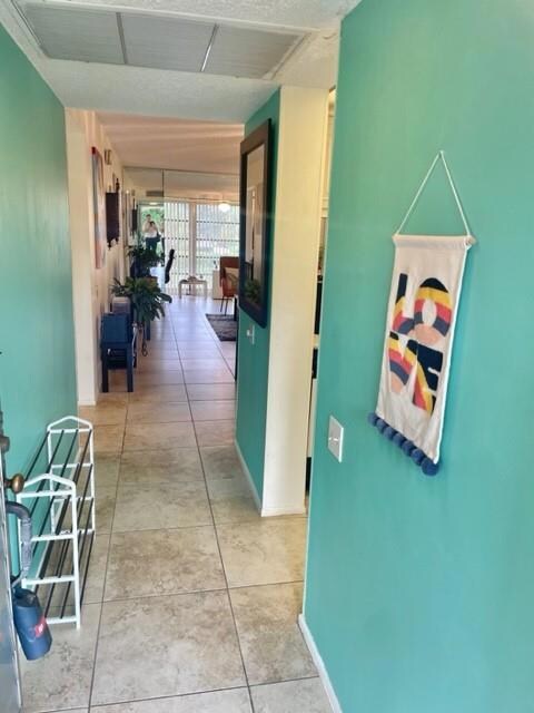 View as you enter unit