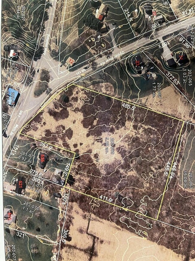 Aerial View of Lot