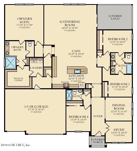 Margaux floor plan