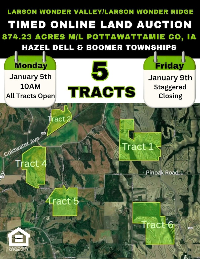 162.11 AC Cougar Ave, Honey Creek, IA 51542 - photo 2