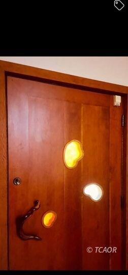 Front door.