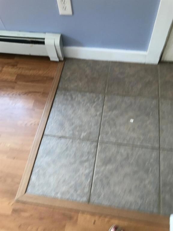Tile entrance.