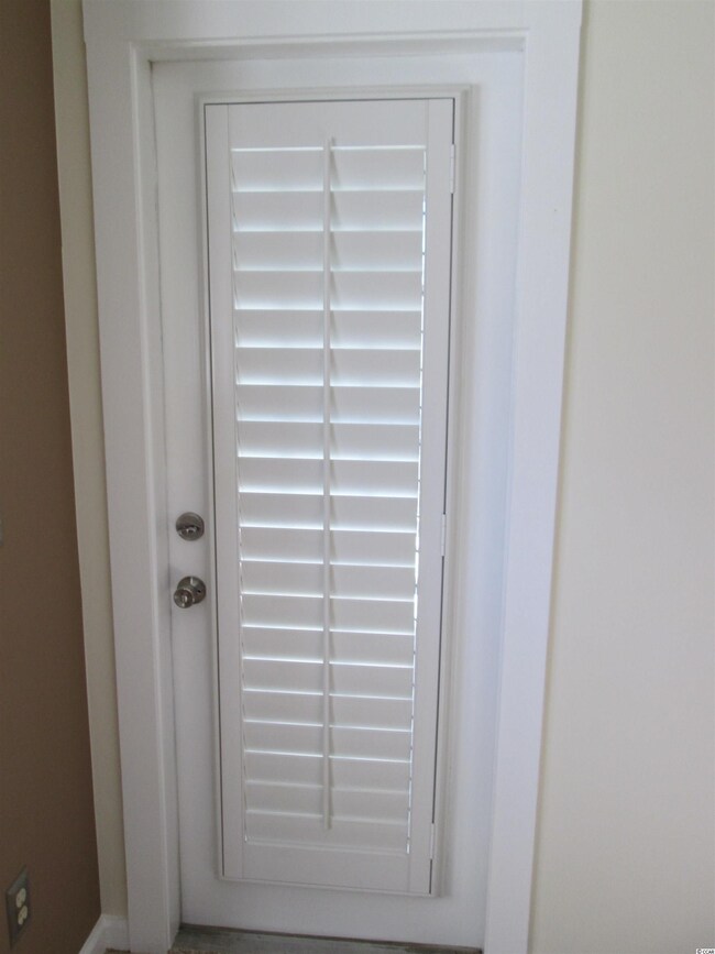 Door to the Balcony from Living area