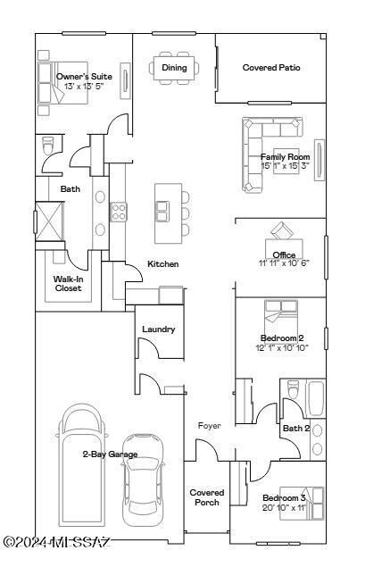 Pima A Floorplan