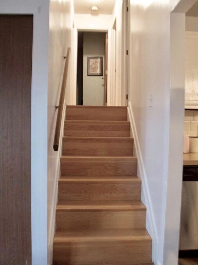 Stairs to Bedrooms and Full Bathroom