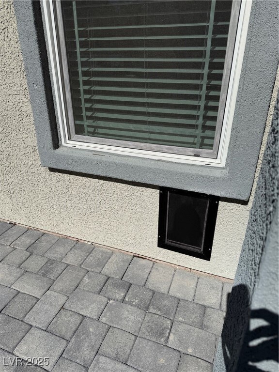 Home has a built in doggie door