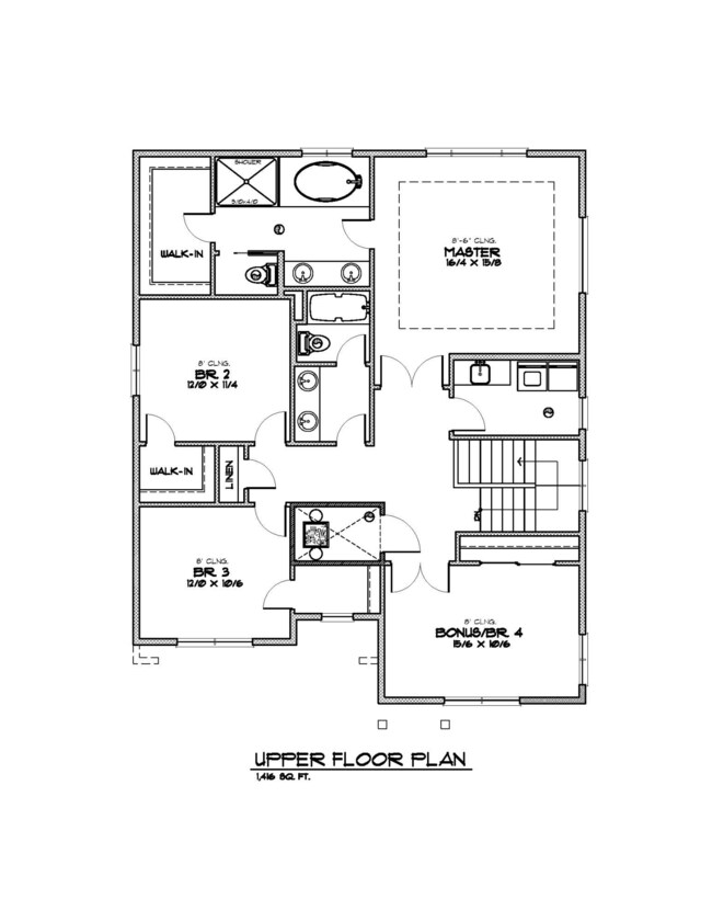 Upper Floor Plan