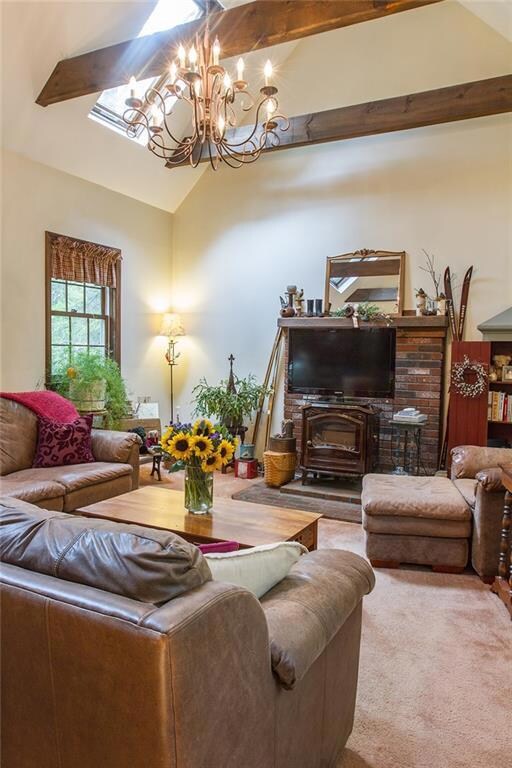 Abundance of natural light in the...