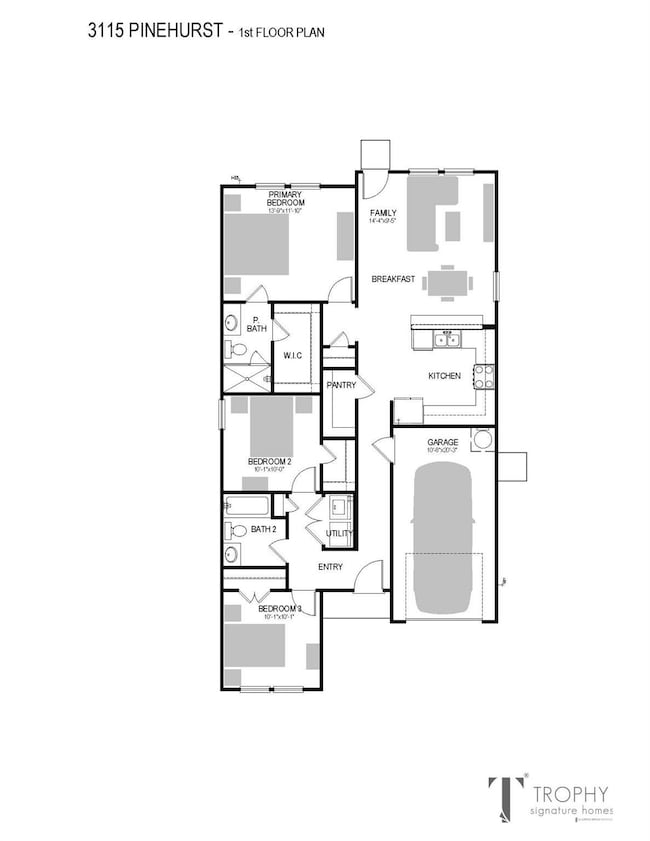View of room layout