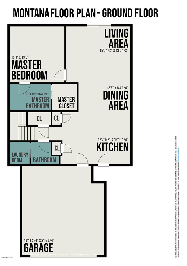 MONTANA GROUND FLOOR PLAN