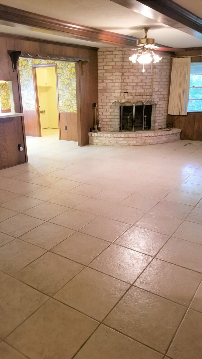 Family Room from the Foyer