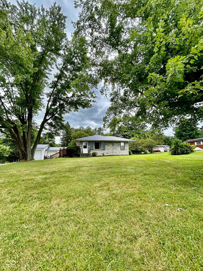 View of the home from the road
