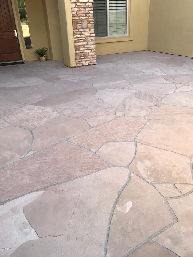 Courtyard flagstone