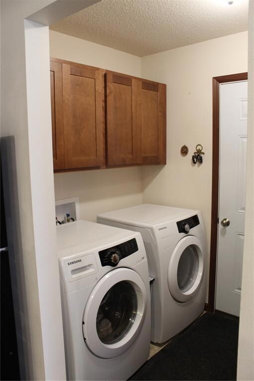 Laundry room is right off the garage.