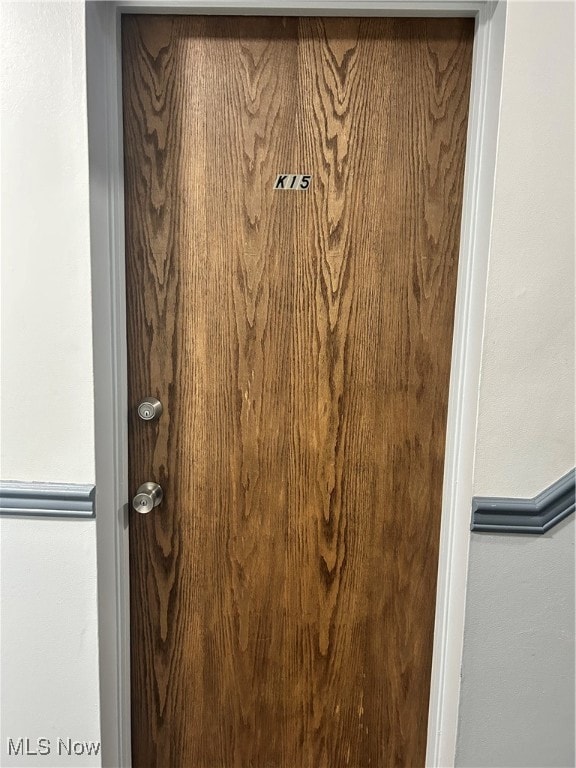 front door to the condo