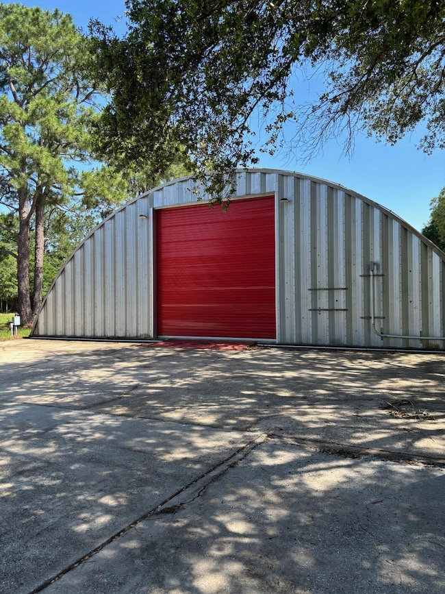front of building