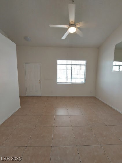 Empty room with healthy amount of natural light, l
