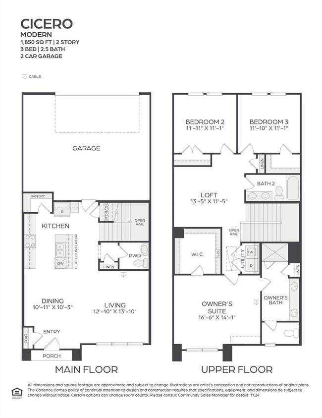 Offering a livable, open concept floor plan with e