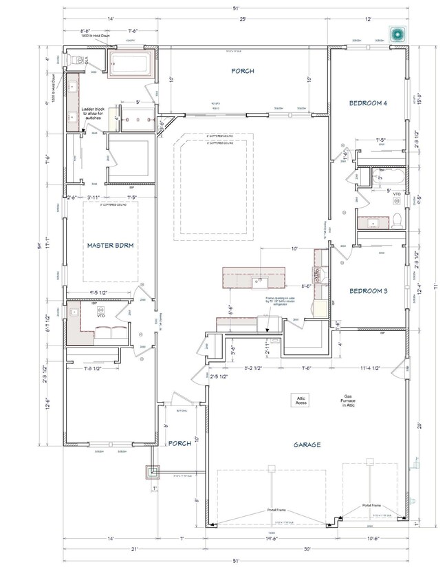 985 Arrowhead floor plan